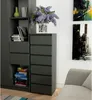 Comò CL6 40 cm Grigio Grafite con 6 Cassetti e Montaggio Anteprima dell’immagine prodotto 5