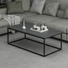 Skye Decor, Tiger - Anthracite, Couchtische, Anthrazit, 120 Produktbild-Vorschau 1