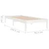 VidaXL 809983, Biały, 95,5 cm, 195,5 cm, 31 cm, 900 x 1900 Podgląd zdjęcia produktu 8