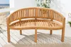 Massive Gartenbank EMPIRE TEAK 150cm natur Teakholz Produktbild-Vorschau 3