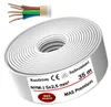 Feuchtraumkabel Stromkabel Mantelleitung 35 m NYM-J 5x2,5 Produktbild-Vorschau 1