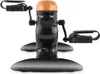 A black and orange mini exercise bike with pedals and a base. Náhľad obrázku produktu