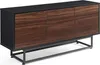 Lage salontafel 'Boxholm' met 3 deuren met push-to-open Productafbeelding-voorbeeld 3