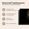 KitchenYeah© Herdabdeckplatte Leopard - Reflexion - Schwarz Produktbild-Vorschau 6