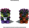 5x Blumentopf Säulentopf Pflanzturm Hochbeet mit Produktbild-Vorschau 4