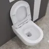 Aqua Bagno Spülrandlose Toilette Wand-WC Inkl. abnehmbaren Produktbild-Vorschau 5