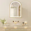 Badezimmer-Wandschrank mit Spiegel und LED-Beleuchtung, Produktbild-Vorschau 6