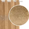 Żółta Zasłona Welurowa Z Kryształkami 140X250 Błyszcząca Na Podgląd zdjęcia produktu 1