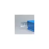A close-up view of a blue storage bin with a silver metal bracket extending from it. Produktbild-Vorschau