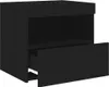 Comodino con luci LED nero 50x40x45 cm Anteprima dell’immagine prodotto 6