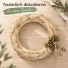 Strohkranz natur sieben Größen Kranzrohling Strohring Produktbild-Vorschau 10