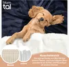 A cute puppy sleeping on a soft blanket. Náhľad obrázku produktu