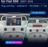 2+64G Carplay per Fiat 500 2007-2015 7" autoradio Android Anteprima dell’immagine prodotto 2