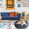 Hundebett rund 80 cm Hundekissen Flauschiges für Hunde Produktbild-Vorschau 9
