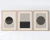Wallity, Elegantes Dekoratives Wandbild (3 Teile), 20 x 30 Produktbild-Vorschau 5