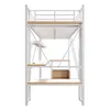 Letto a castello Flieks 90x200 cm con LED, letto a soppalco Anteprima dell’immagine prodotto 11