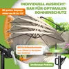 KESSER® Alu Ampelschirm Sonnenschirm + Abdeckung Ø300 cm / Produktbild-Vorschau 5