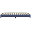vidaXL Bettgestell ohne Matratze Blau 140x200 cm Stoff Produktbild-Vorschau 5