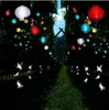 LED Lampion - kaltweiße LED - D: 20cm - Montagehaken - Produktbild-Vorschau 4