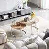 H.J WeDoo Couchtisch rund für Wohnzimmer 2er Set, Produktbild-Vorschau 2
