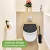 WC Sitz mit Absenkautomatik D Form Motiv Black Deluxe [TDW3 Produktbild-Vorschau 5