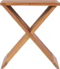 vidaXL Skládací stolička 40×32×45 cm z masivního teakového Náhled obrázku produktu 1