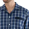 GÖTZBURG Herren Pyjama blau kariert Größe: 54 Produktbild-Vorschau 5