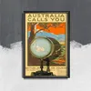 Poster - Canvas - Leinwand - 29,7 cm x 42 cm - Australien Produktbild-Vorschau 1