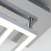 LED Deckenleuchte drehbar Metall-Kunststoff chrom-silber Produktbild-Vorschau 4