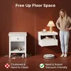 Nachttisch Hängend, Schwebendes Wandregal, 1 Schublade mit Produktbild-Vorschau 5