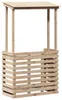 vidaXL Barra da giardino con tetto 112,5x57x195,5 cm in Anteprima dell’immagine prodotto 1