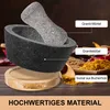 Tortillada - Mortaio XXL con pestello in granito con base Anteprima dell’immagine prodotto 4