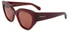 Salvatore Ferragamo Damen-Sonnenbrille im Cat-Eye-Stil aus Produktbild-Vorschau 7