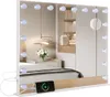 Lustro toaletowe Vicco Greta Biały 80 x 61 cm z Podgląd zdjęcia produktu 7