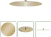 The Living Store Regenbrause Edelstahl 40 cm Rund Golden Produktbild-Vorschau 1