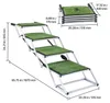 VEVOR Hundetreppe Auto, klappbar, 4-stufig, breite Produktbild-Vorschau 8