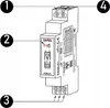 Relè elettromagnetico 230V AC/16A, PEM-01/230, exta Zamel Anteprima dell’immagine prodotto 2