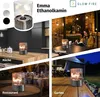 GLOW FIRE Ethanol Kamin 'Emma' | Runder Tischkamin in Produktbild-Vorschau 7