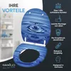 SANILO® WC-Sitz mit Absenkautomatik und Schnellverschluss Produktbild-Vorschau 7