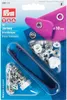PRYM Nähfrei-Druckknopf „Jersey“, Zackenring, 10 mm, weiß Produktbild-Vorschau 2