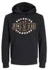 JACK & JONES JJELOGO, felpa con cappuccio, 2 colori, taglia Anteprima dell’immagine prodotto 1