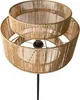 BELIANI Stehlampe Naturpapierkordel Mattschwarzer Sockel Produktbild-Vorschau 4