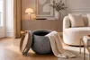 riess-ambiente Couchtisch ORBIT 50cm grau Bouclé 2-in-1 Produktbild-Vorschau 2