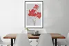 MuchoWow® MuchoWow® Gerahmtes Poster Rote Gladiolen - Piet Produktbild-Vorschau 3