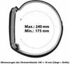 Stravo Nylonarmband mit Klettverschluss für Fitbit Air – Produktbild-Vorschau 2