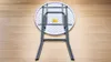 Klappbarer Stehtisch Ø 80 cm, Höhe 110 cm – weiße Produktbild-Vorschau 4