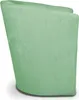 A single mint green armchair shown from a three-quarter angle. Produktbild-Vorschau