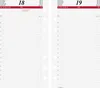 rido idé Calendrier à insérer "Calendrier journalier" 2026 Voir les images du produit 1