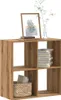 vidaXL Bibliothèque Artisan-Chêne 68,5x32x68,5 cm Matériau Voir les images du produit 2