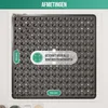 Avalo Badmat / Antislipmat Douche - 53x53CM - Zwart - Met Productafbeelding-voorbeeld 3